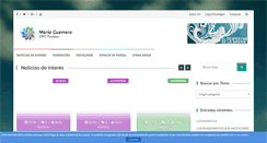 Desktop Screenshot of mariaguerrero.es